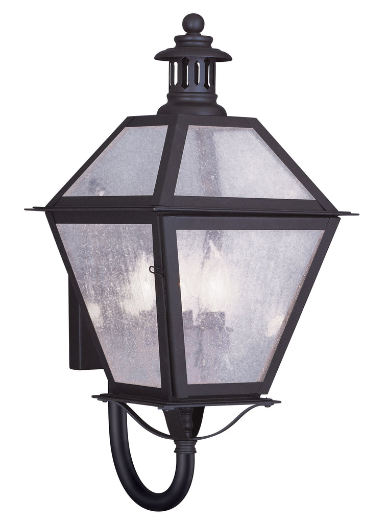 Livex Waldwick 3 Light Bronze Outdoor Wall Lantern - C185-2044-07