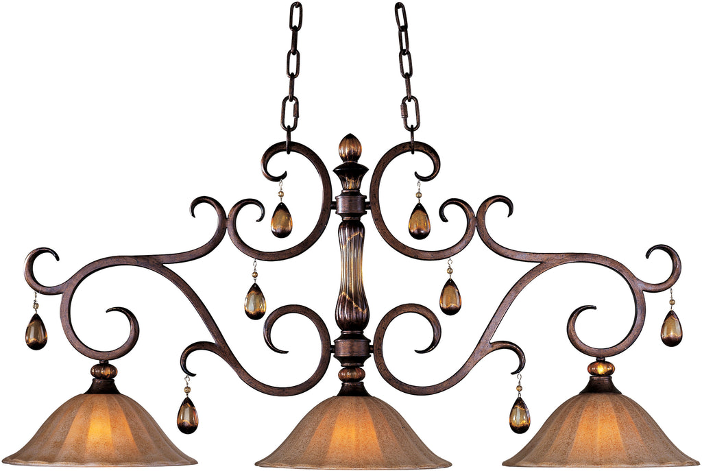 Dresden 3-Light Pendant Filbert - C157-22269EMFL