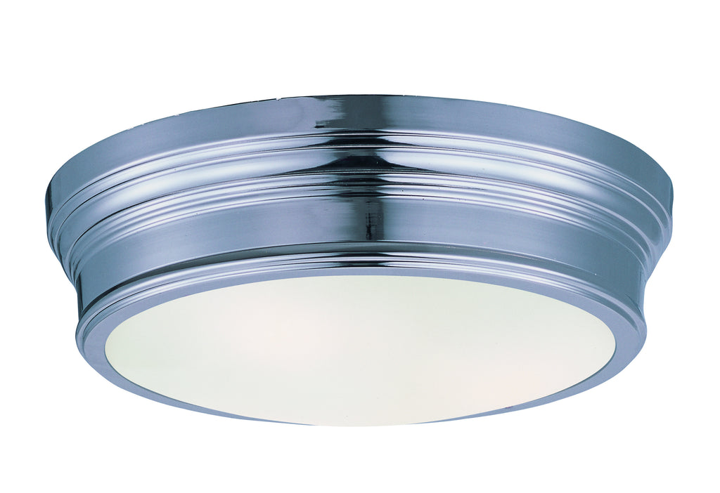 Fairmont 2-Light Flush Mount Polished Nickel - C157-22370SWPN