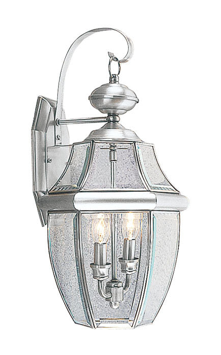 Livex Monterey 2 Light BN Outdoor Wall Lantern - C185-2251-91