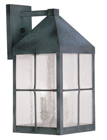 Livex Brighton 3 Light Hammered CR Outdoor Wall Lantern - C185-2682-61