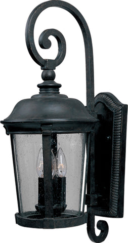 Dover Cast 3-Light Outdoor Wall Lantern Bronze - C157-3024CDBZ