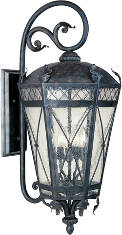 Canterbury 3-Light Outdoor Wall Lantern Artesian Bronze - C157-30456CDAT