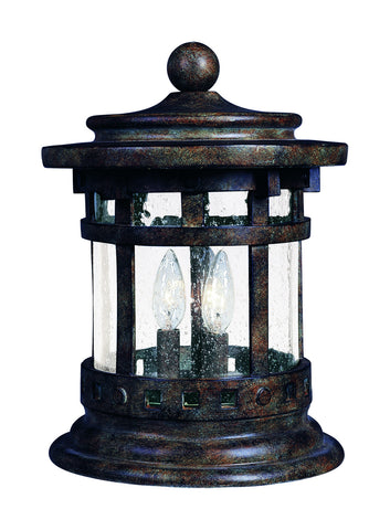 Santa Barbara Cast 3-Light Outdoor Deck Lantern Sienna - C157-3132CDSE