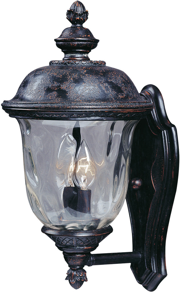 Carriage House DC 2-Light Outdoor Wall Lantern Oriental Bronze - C157-3422WGOB