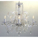 Empire Victorian Chandelier With Swarovski Crystal H25" X W24" - Go-A46-385/5Sw