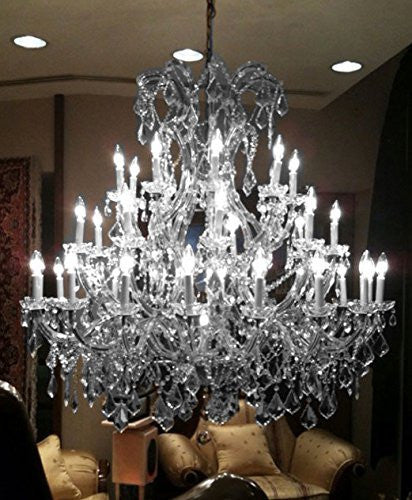 Swarovski Crystal Trimmed Chandelier Maria Theresa Chandelier Lighting H 52" W 52" - Gb104-Cs/918/36Sw