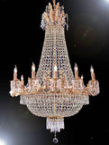 Swarovski Crystal Trimmed Chandelier Empire Chandelier Lighting H 40" W 30" - A500-1280/10+5Sw