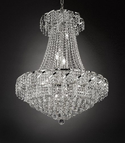 French Empire Empress Crystal(Tm) Chandelier Lighting H 32" W 26" - Cjd-Cs/2173/26