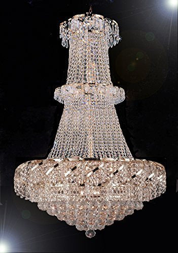 French Empire Empress Crystal(Tm) Chandelier Lighting H 66" W 42" - Cjd-Cg/2173/42