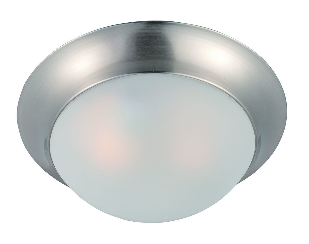 Essentials 1-Light Flush Mount Satin Nickel - C157-5850FTSN