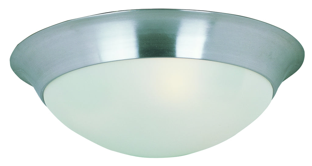 Essentials 2-Light Flush Mount Satin Nickel - C157-5851FTSN