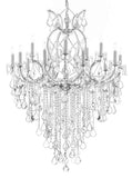 Set of 2-1 Maria Theresa Chandelier Empress Crystal (Tm) Lighting Chandeliers H50" X W37" and 1 Large Foyer/Entryway Maria Theresa Empress Crystal (tm) Chandeliers Lighting! H 72" W 52" - B12/CS/21510/15+1 + CS/B13/2756/36+1