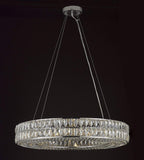 Crystal Nimbus Ring Chandelier Modern/Contemporary Lighting Pendant 40" Wide - For Dining Room, Foyer, Entryway, Family Room - GB104-3063/14