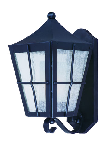 Revere 1-Light Outdoor Wall Lantern Black - C157-85332CDFTBK