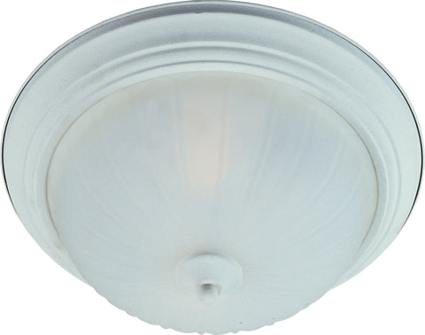 3-Light Flush Mount Textured White - C157-85832FTTW