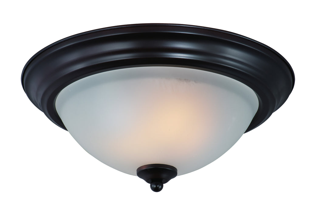 2-Light Flush Mount Oil Rubbed Bronze - C157-85841FTOI