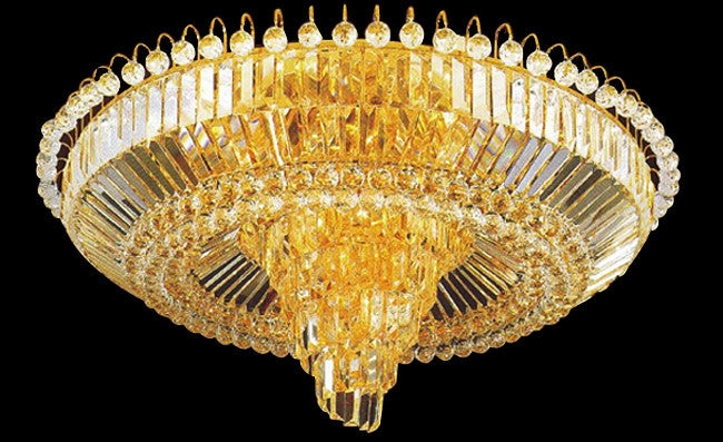 H905-LYS-6666 By The Gallery-LYS Collection Crystal Celling Mounted Lamps