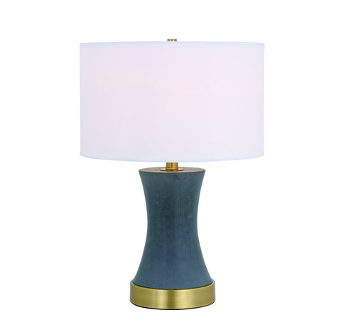 ZC121-TL3036BR - Regency Decor: Knox 1 light Brass Table Lamp